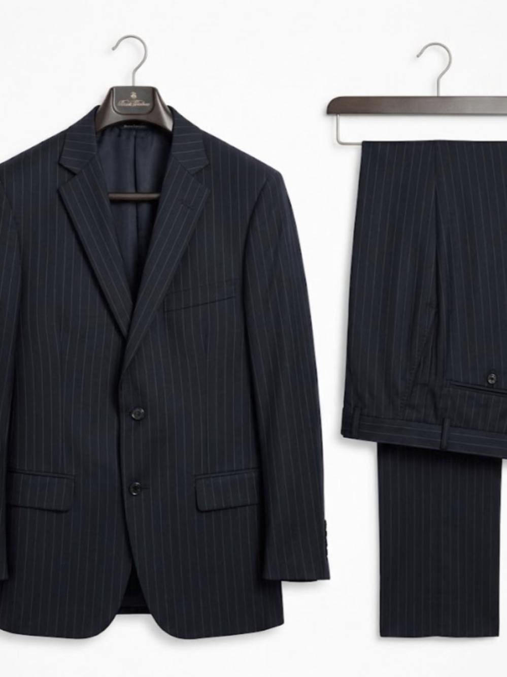 Brooks Brothers 1818 Fitzgerald Pinstripe Two-Piece Suit